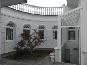 Budowa domu w stylu dworku w Krzywaczce - zdjęcie 4